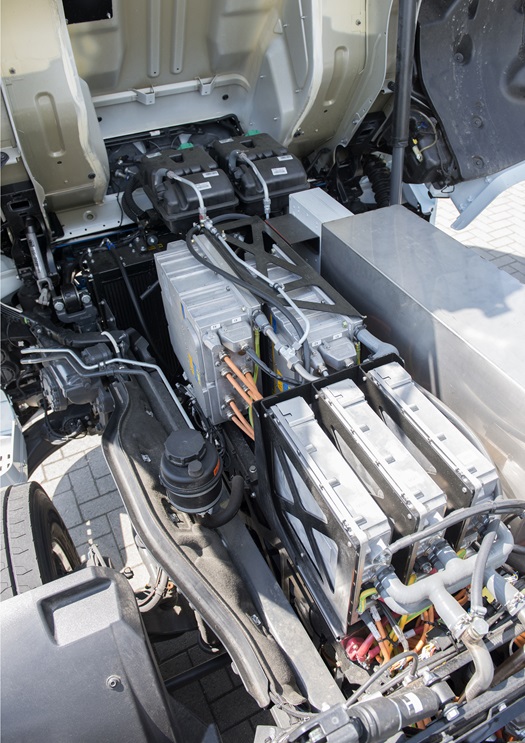 DAF CF Electric batteripakker